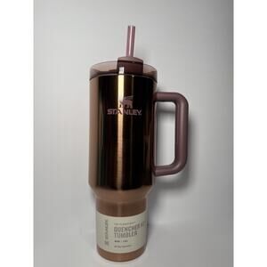 Stanley Mesa Rose POLISHED ROSE GOLD 40oz Flowstate H2.O Quencher BNWT